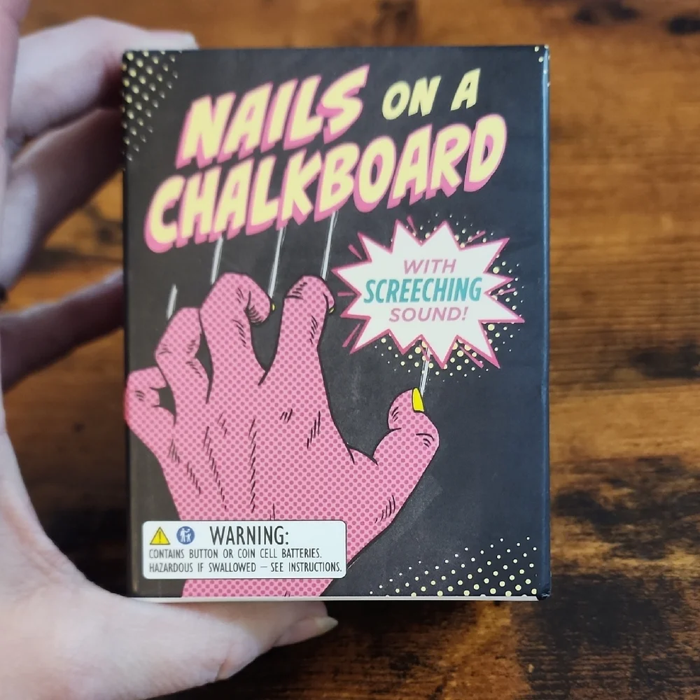 Nails on a Chalkboard Handheld Console - Black